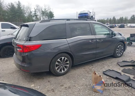 2022 Honda Odyssey Ex-L z USA, uszkodzony, nr VIN 5FNRL6H75NB031904
